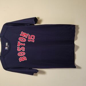 GENUINE MERCHANDISE TX3 COOL BOSTON#15 PEDROIA T-shirt jersey